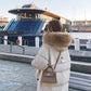 Women's Mid-length Over-the-knee Winter Padded Clothes Fashion Loose Students Thick Bread Clothes