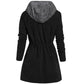 Winter Jackets Hooded Parkas Coat Solid Casual Plus Size Women Warm Jacket