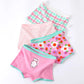 4 Pieces/Lot 2-12Y Children Underwear High Quality Cotton Girls Panties Cute Pattern Kids Boxer Briefs Child Soft Girl Pants