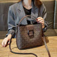 Bucket Bag Women's Large-capacity Printing One-shoulder Handbag Women's Outing All-match Simple Messenger Bag