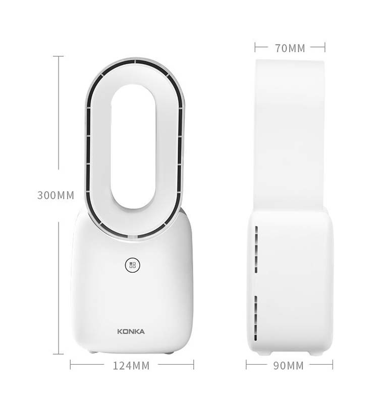 Indoor Small Fan Portable Desktop Dormitory Student USB Rechargeable Fan