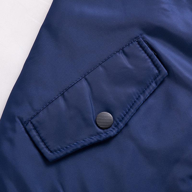Autumn and Winter Men's Jacket Pilot Jacket Men's Thickening Plus Fat Sports Casual Coat