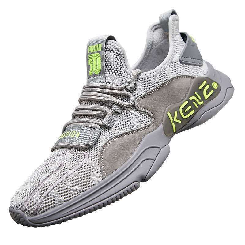 Casual Sports Clearance Men's Shoes Korean Trend Wild Running Shoes Lightweight Wear-resistant Fashion Youth Travel Shoes