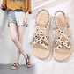 Summer Sandals for Female Students Korean Version of Wild Fairy Style Sandals and Slippers Female Flat Sandals for Outer Wear