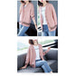Spring and Autumn Color Jacket V-neck Long-sleeved Sweater Fashion Cardigan Urban Women's Top