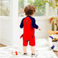 One-piece Shark Sunscreen Children's Swimsuit Cute Cartoon Toddler Baby 1-3 Years Old Long-sleeved Swimwear