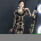 Banquet Evening Dress Skirt Fashion Short Sexy Noble Annual Party Sequin Party Dress Women
