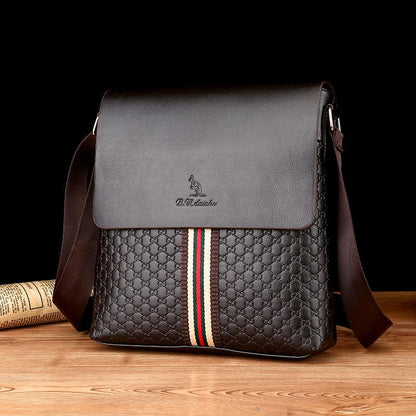 OhBaby Winter Men Fashion Satchel Shoulder Bags Business Briefcase