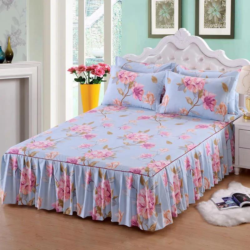 Modern Minimalist Pure Cotton Simmons Dustproof Protective Cover Pure Cotton Thickened Twill Brushed Non-slip Mattress Cover