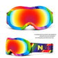 Children's Ski Goggles Men and Women Double Anti-fog Outdoor Mountaineering Snow Skiing Goggles 3-14 Years Old