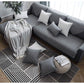 Black and White Cotton Sofa Cover Geometric Non-slip Sofa Towel Couch Cover for Corner Sofa-Cover