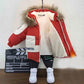 Boys' Winter Clothes Padded Clothes Baby Winter Quilted Plus Velvet Thick Warm Jackets Children's Padded Clothes Handsome and Cute Wind Jackets