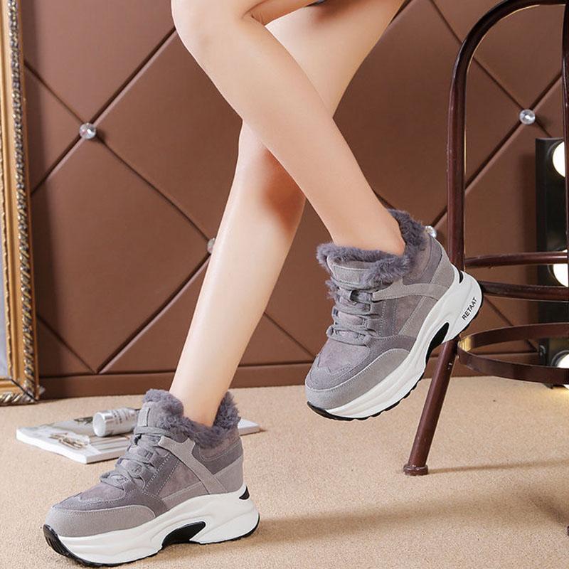 Women Boots Winter Ankle Boots for Women Winter Shoes Female Snow Boots Botas Mujer Warm Plush Shoes Woman