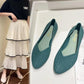 Women's Pointed Toe Flat Shoes Solid Color Spring and Summer Shoes  Non-slip Casual Women's Shoes