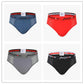 Breathable Ice Silk Men's Underwear Youth Mid-waist Ice Silk Ultra-thin Breathable Summer Sexy Sports Shorts