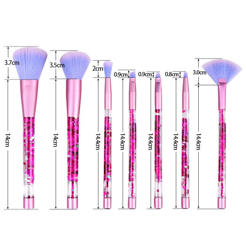 7/20 Pcs  Makeup Brush Set Foundation Powder Eyeshadow Make-up Brushes Contour Cosmetic Brus