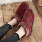 Cotton Shoes Women's Winter Beijing Old Cloth Shoes Grandma Embroidered Slip-on Cotton Slippers