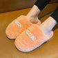 Autumn and Winter Cotton Slippers for Men and Women Home Warm Non-slip Slippers