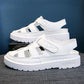 Summer Women's Sandals Fashion Outer Wear Baotou Hole Shoes Hollow Women's Shoes Beef Tendon Soft Bottom Beach Shoes Women