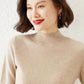 Cardigan Women's Thickened Half Turtleneck Cardigan Women's Sweater Loose Base Knitwear