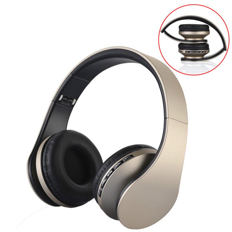Wireless Headphones Bluetooth 4.1 Gaming Headset Stereo Noise Canceling Sports Earphones with Mic