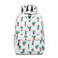 Girls School Bag Student Korean Version of The Large-capacity Waterproof Backpack Small Fresh Printed Backpack Female Bag