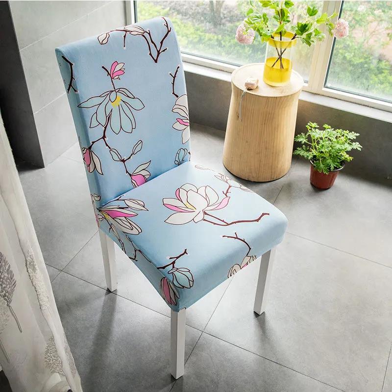 Two-piece Elastic All-inclusive Chair Cover Home Modern Minimalist Hotel Universal Four Seasons Chair Cushion Chair Cover