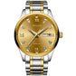 Watch Men Mechanical movement Set Automatic Self-wind Stainless Steel Waterproof Business Men Wrist