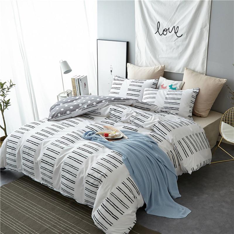 4 Piece Set of Comfortable Bedding Set Bedding Package Sheet Set Quilt Cover Pillowcase
