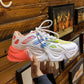 Harajuku Style Spring  Summer All-match Candy Color Increased Thick-soled Korean Casual Fashion Sneakers