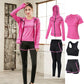 Sexy Yoga Wear Short-sleeved Single Top Trousers Women Quick-drying Running Sports Fitness Clothes Beginners Can Wear Sweat-absorbent and Breathable