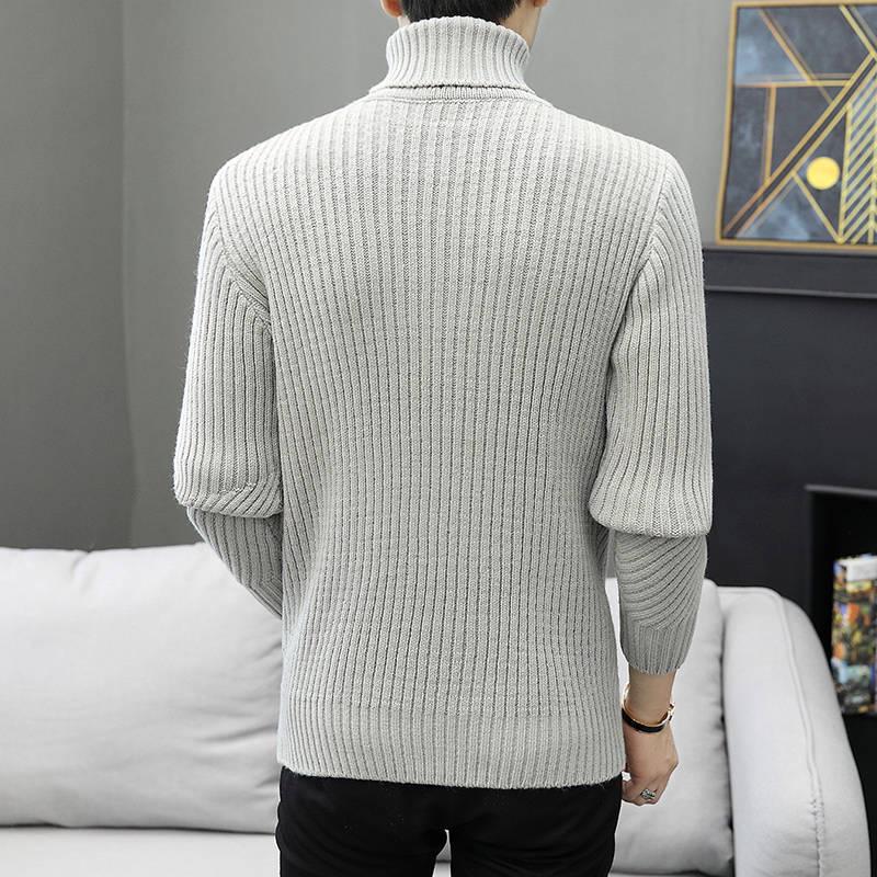 2019 Autumn Fashion Brand Casual Sweater Slim Fit Knitting Mens Sweaters Pullovers Men Pullover Men
