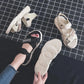 Sports Sandals Women's Soft Sole Lightweight Korean Fashion Sandals Student Velcro Beach Shoes