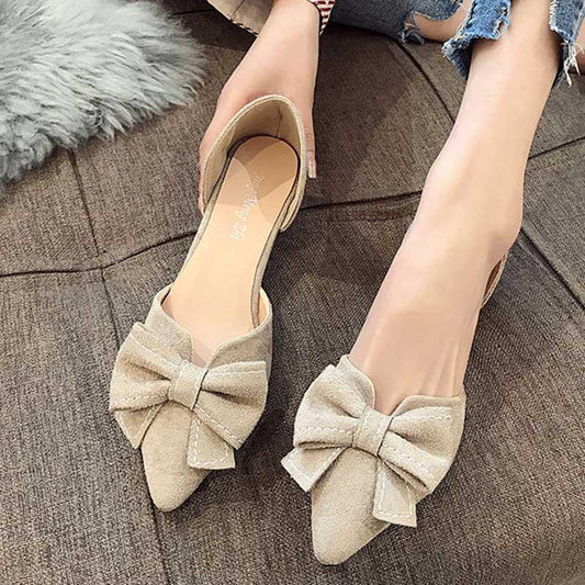 Plus Size 35-39 Summer Women Bohemian Prom High Heels Wear-resistant Non-slip Office Lady Sandals Bow Shoes
