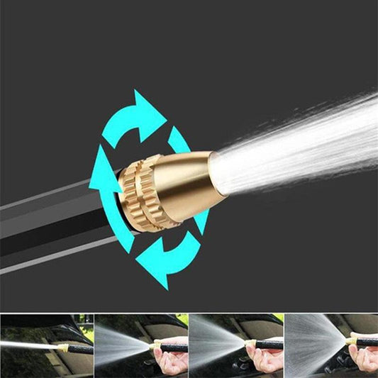 High Pressure Water Gun Set Car Wash Gun and 15m Hose Household Gardening Portable Watering Gun Watering Tool