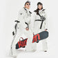 Neutral Ski Suit Warm, Breathable One-piece Snow Suit Winter Outdoor Windproof and Waterproof Ski Suit