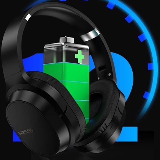 Touch Control Bluetooth 5.0 Headphones Wireless Headset Sports with Mic Support TF Card for Pc Phone