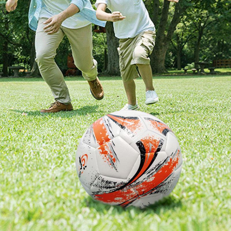 Size 4/5 Triangle Cyclone Soccer Ball Explosion-proof Soccer PU Leather Wearable Football Competition Ball