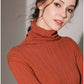 Autumn and winter turtleneck sweater women's knit bottoming shirt set inside the Slim long sleeve