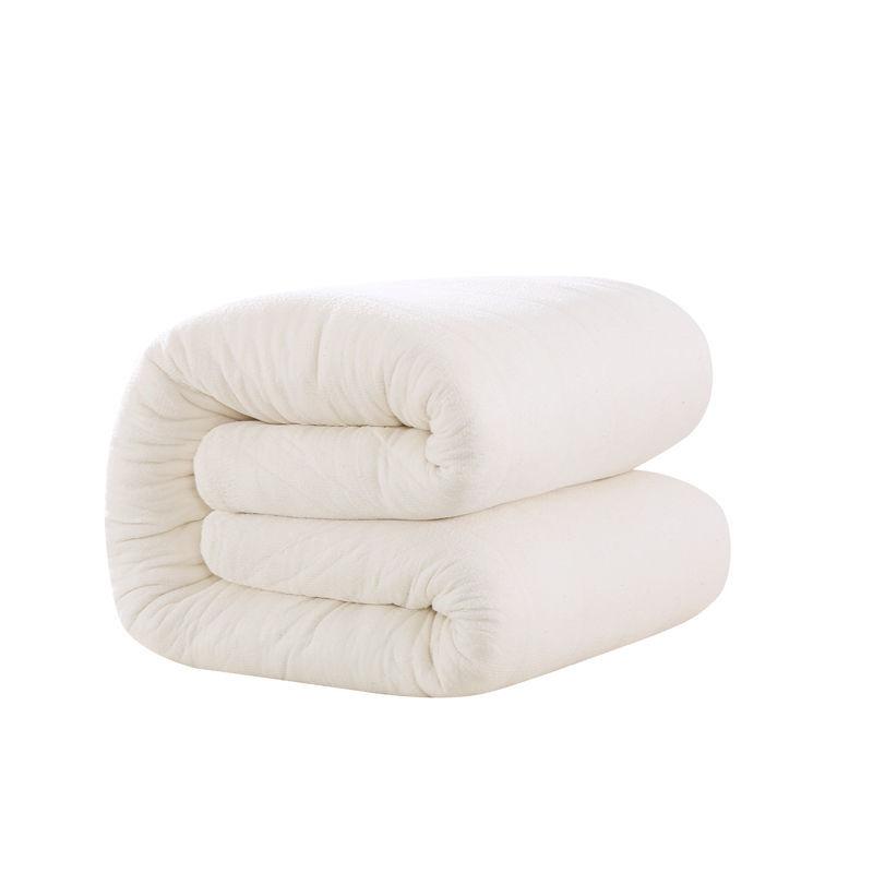 3Kg Handmade Quilt Single Double Bed Quilt Thick Warm Mattress Winter Cotton Quilt Core Twin Queen King Size