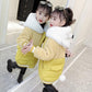 Winter Girls Jackets Boys Coat Hooded Children Parkas Casual Thicken Warm Baby Kid Clothes Outerwear