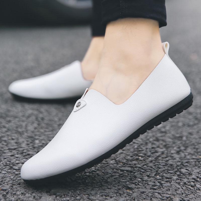Canvas shoes Peas shoes men's casual shoes trend one pedal lazy shoes wild men's shoes breathable