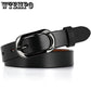 Belt black pin buckle fashion adult casual belt unisex