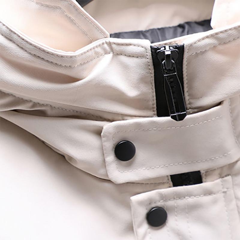 Men's Cotton Jacket Winter Trend Thickening Plus Velvet Padded Jacket Korean Loose Cotton Jacket Men