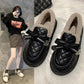 Cotton Shoes Women's Winter Wear Plus Velvet Korean Warm Snow Boots All-match Flat Bottom and Cotton Shoes