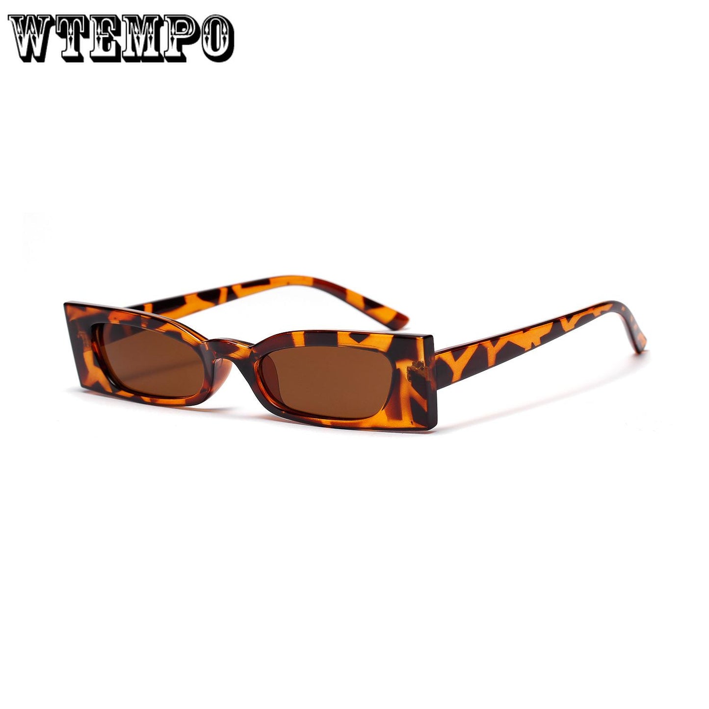 WTEMPO Cat Eye Sunglasses Small Frame Sunglasses Cool Men's Glasses Women's Sunglasses
