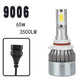 Car Led Headlights H1 H7 Double-sided Lamp Beads Far and Near Beams H4 H11 Modified High-power High-brightness Spotlights