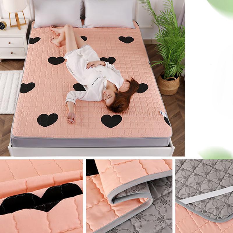Dormitory Machine Washable Mattresses Four Seasons Non-slip Protection Cushions Bed Cushions Double Thin Mattresses