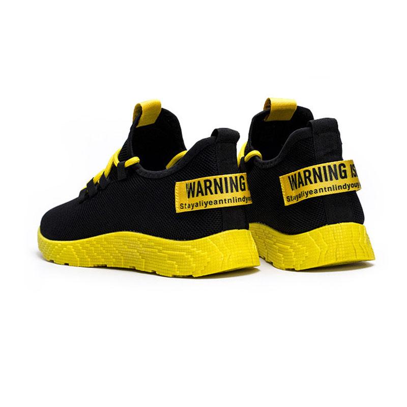 Men's Shoes Casual Running Shoes Men's Sports Shoes Mesh Shoes Solid Color Summer Lace Light Non-slip Shoes