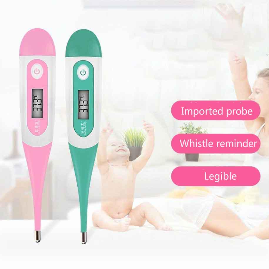 Electronic thermometer soft head home electronic thermometer fever accurate medical underarm